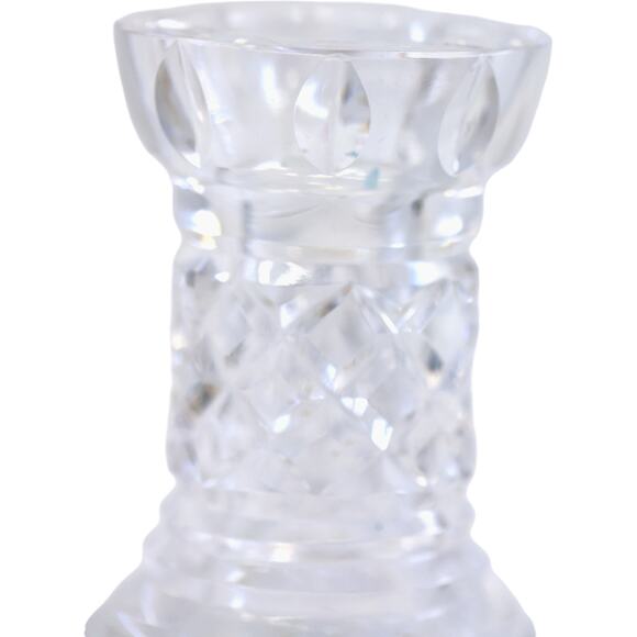 Cristal d'Arques Crystal Eventail Candlestick Holders 3"x4.25" [Set of 2] - Picture 8 of 11